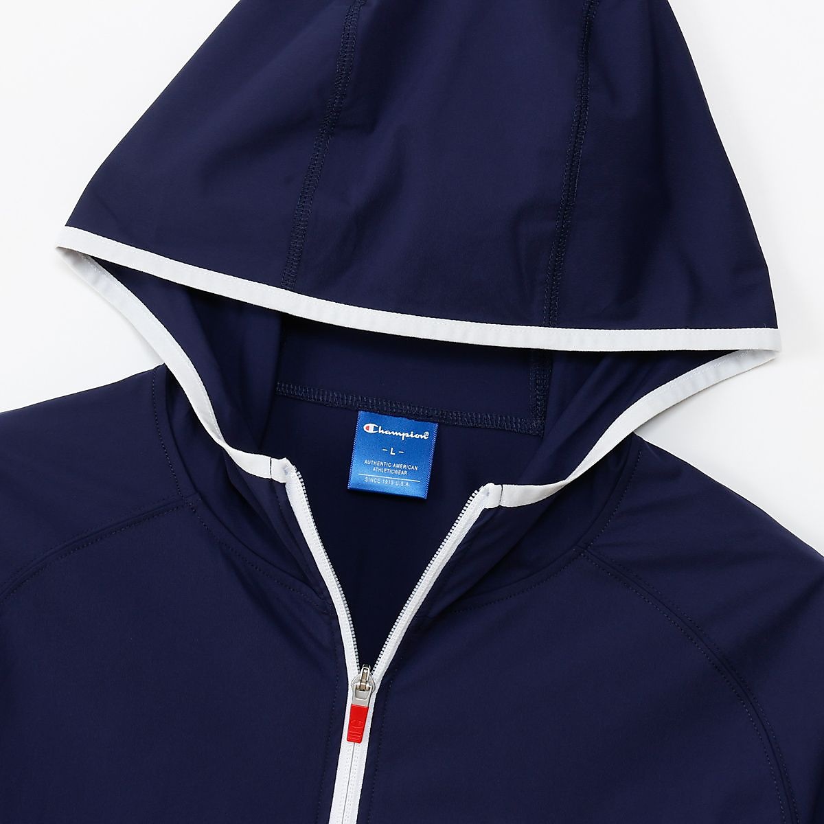 ZIP HOODED SHIRT