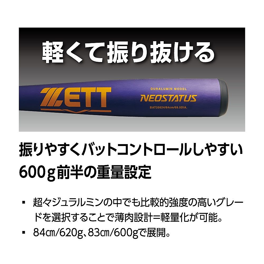 ナンシキアルミバット ネオステイタス