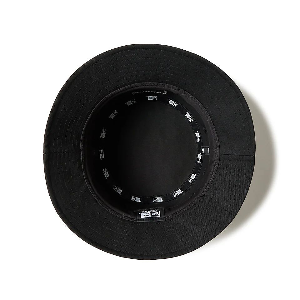 BUCKET-01 WOVEN PATCH BLK