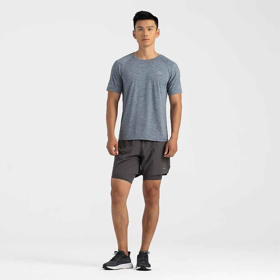 MENS TシャツRUN500 GRY