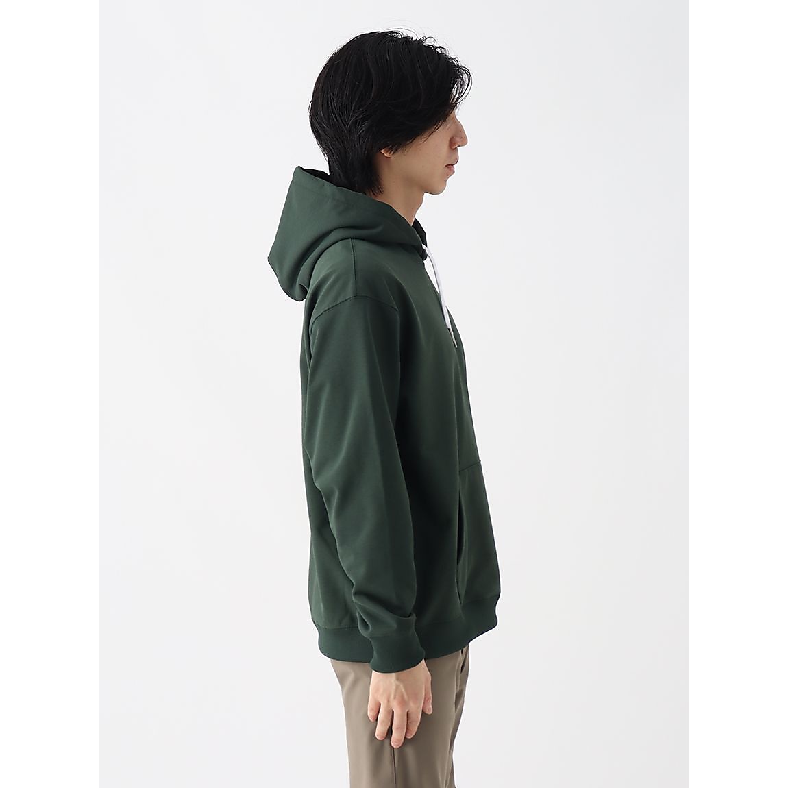 S LOGO HTR SWT HD(スモールロゴヘザースウェットフーディー)