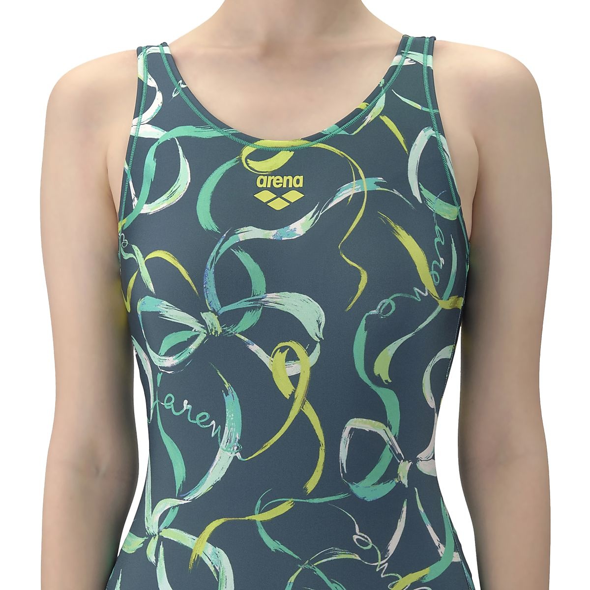 フィットネスワンピース(Uバック・差し込みパッド)