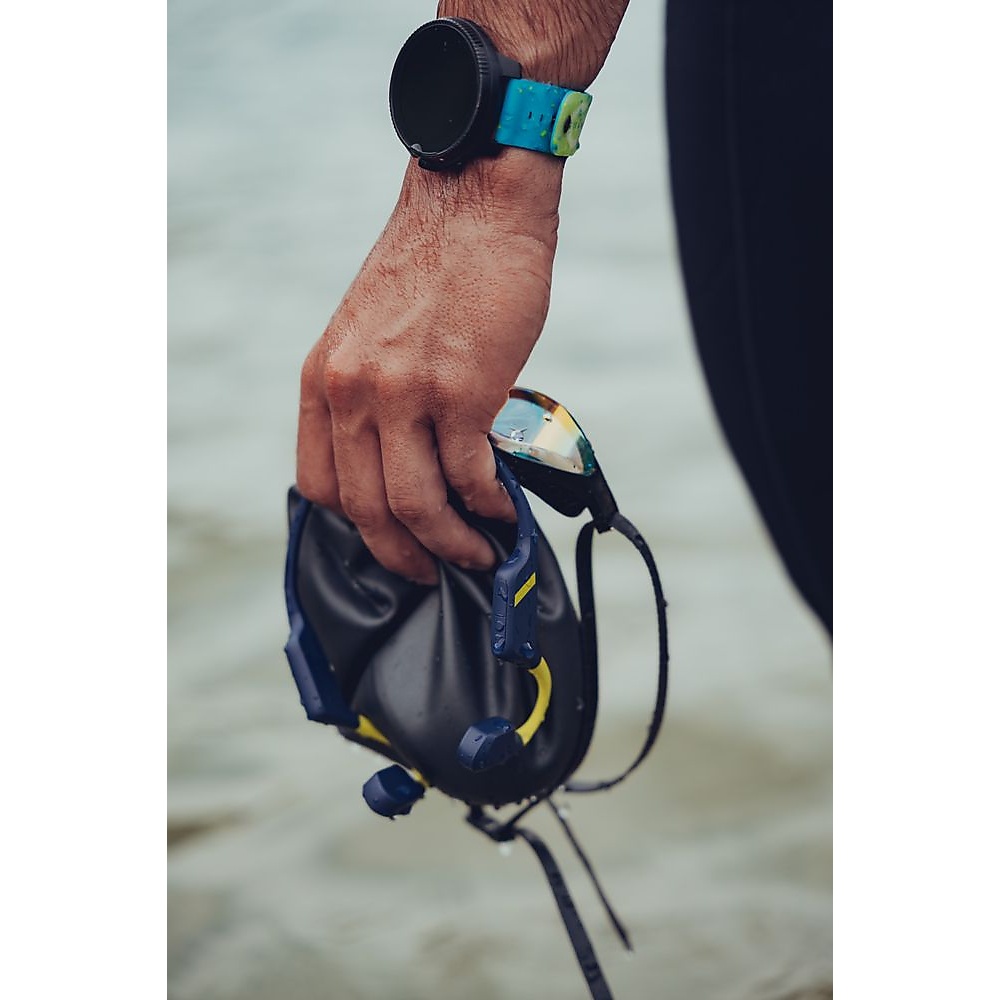 SUUNTO(スント骨伝導イヤホン)　AQUA　LIME　BLUE