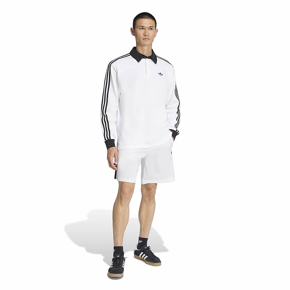 3-STRIPES RUGBY LONGSLEEVE POLO