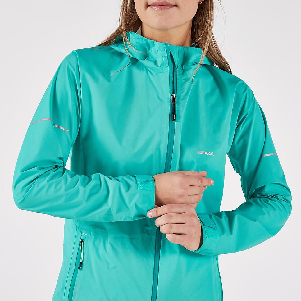 KIPRUNレディース防水ジャケットRUN900 GRN