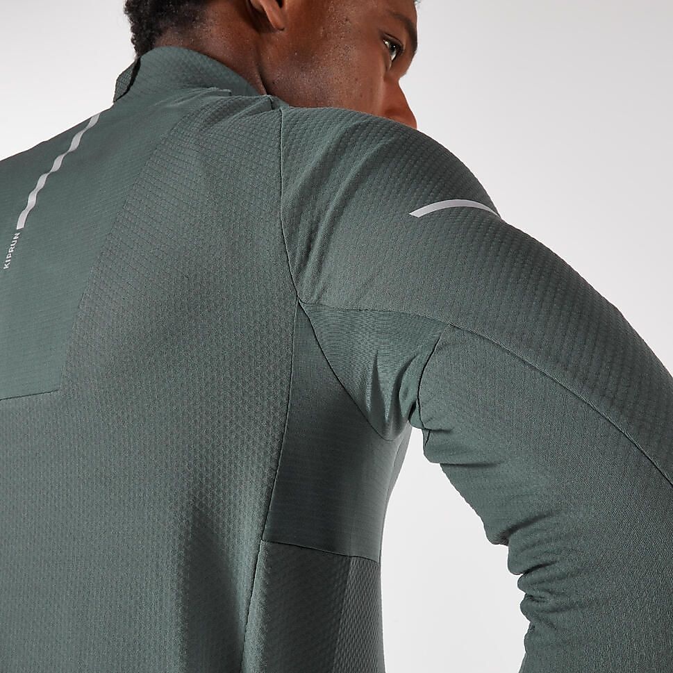 KIPRUNメンズ長袖TシャツRUN900 WARM GRN