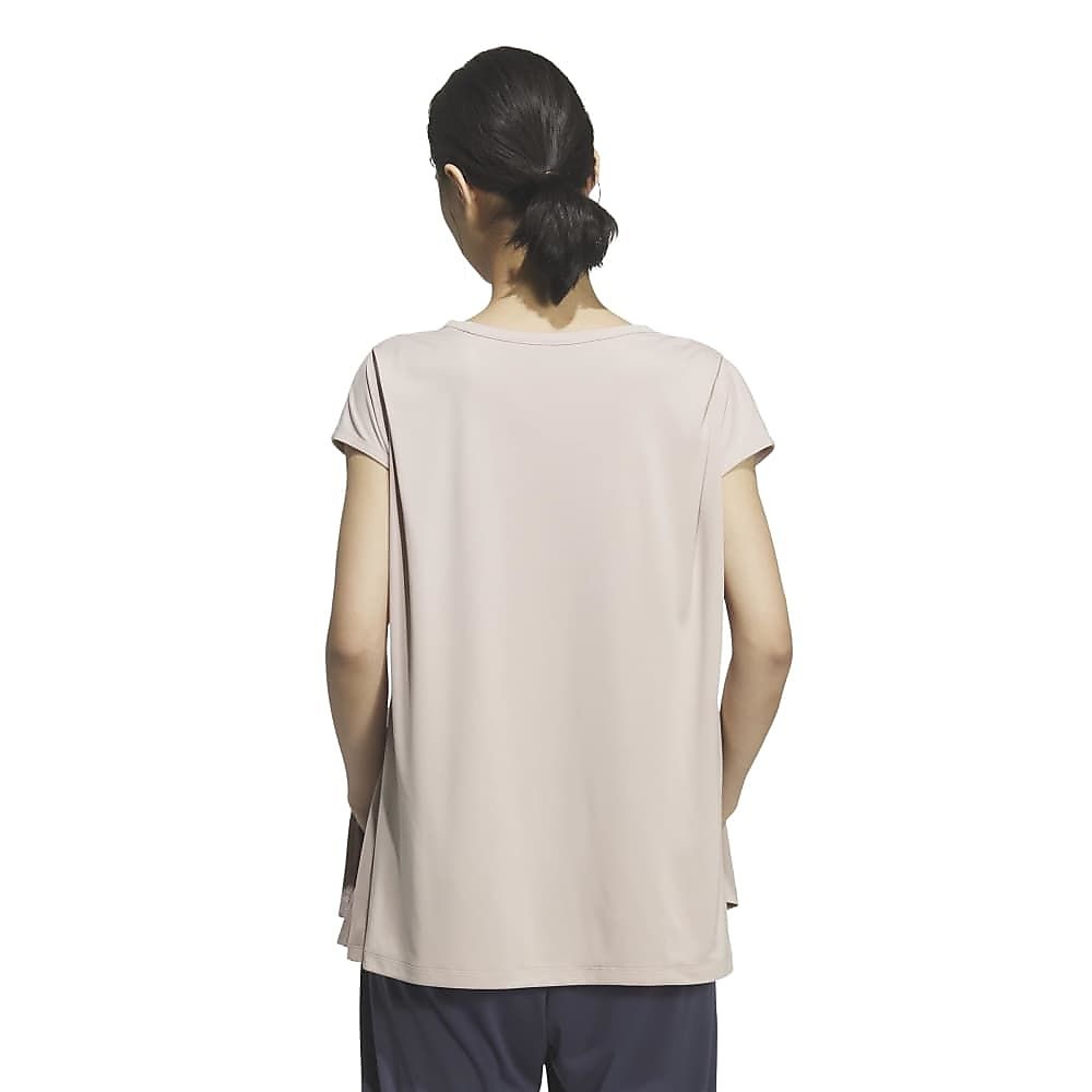 W LUX BLK KN フレンチスリーブTシャツ