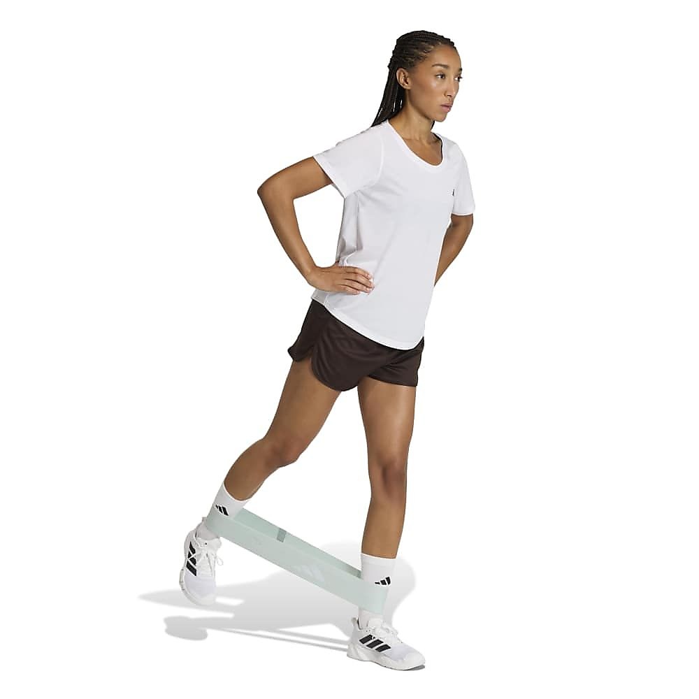 W WO-ES スクープネック Tシャツ