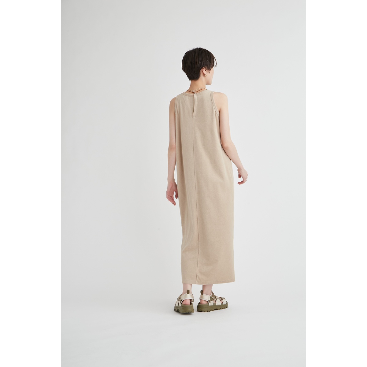 PlaXパイルコクーンワンピース