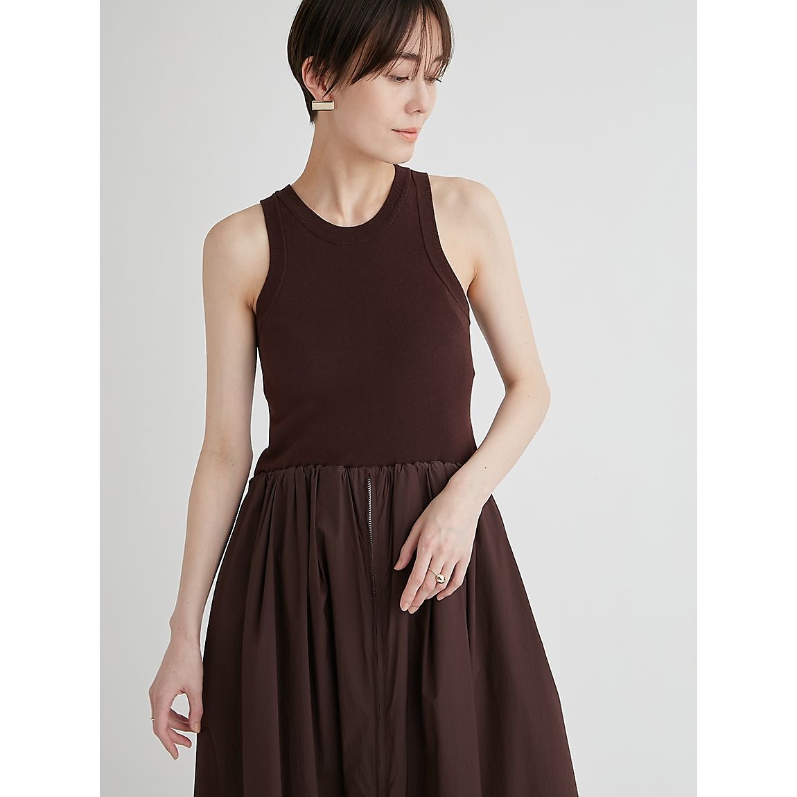 アメスリニットドッキングワンピース