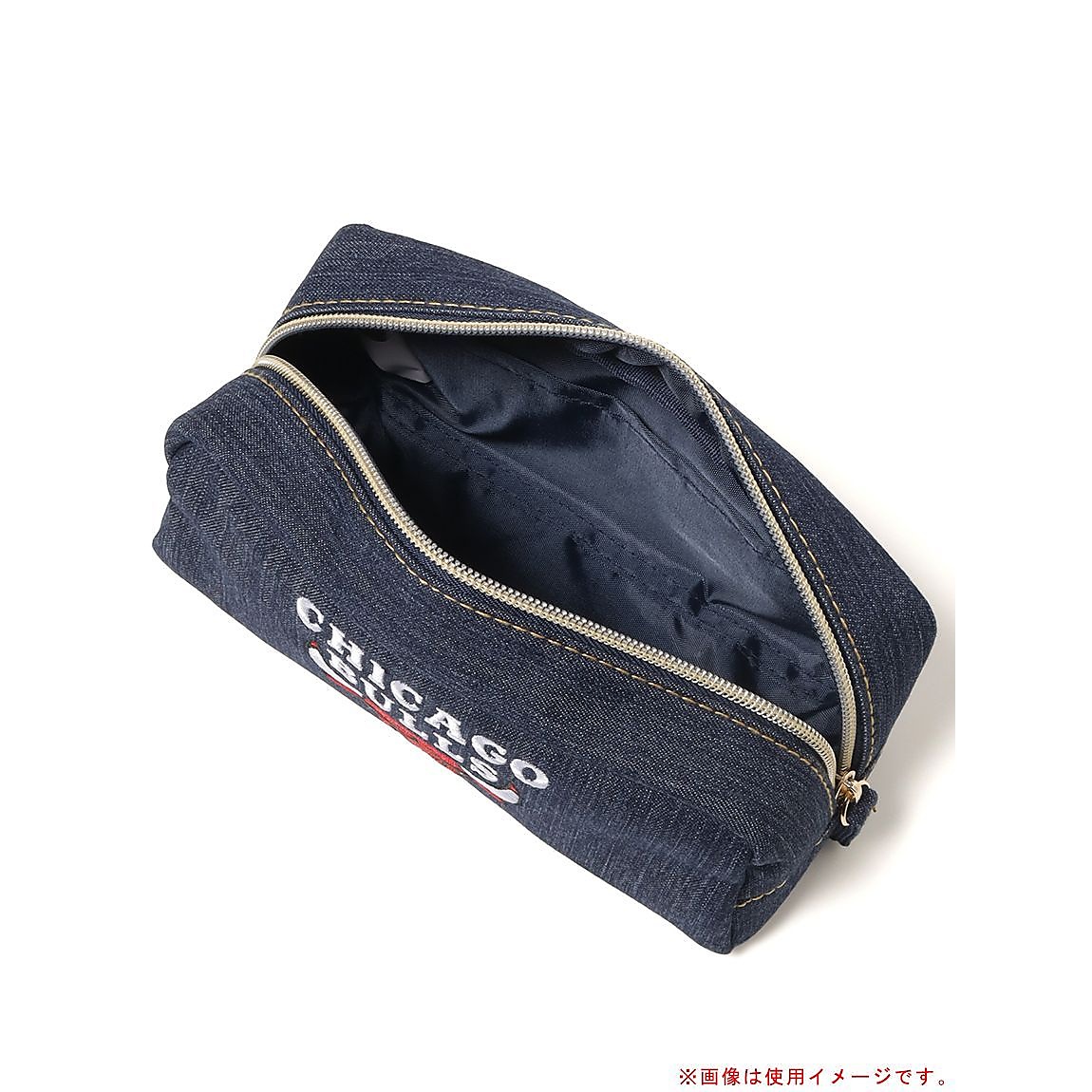 BULLSデニムポーチ