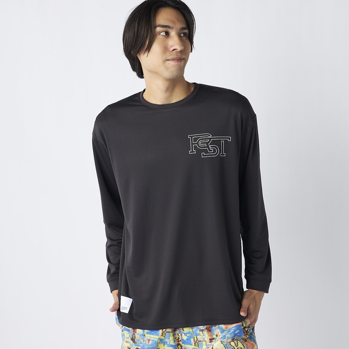 メンズRUSTYナガソデUVTシャツ