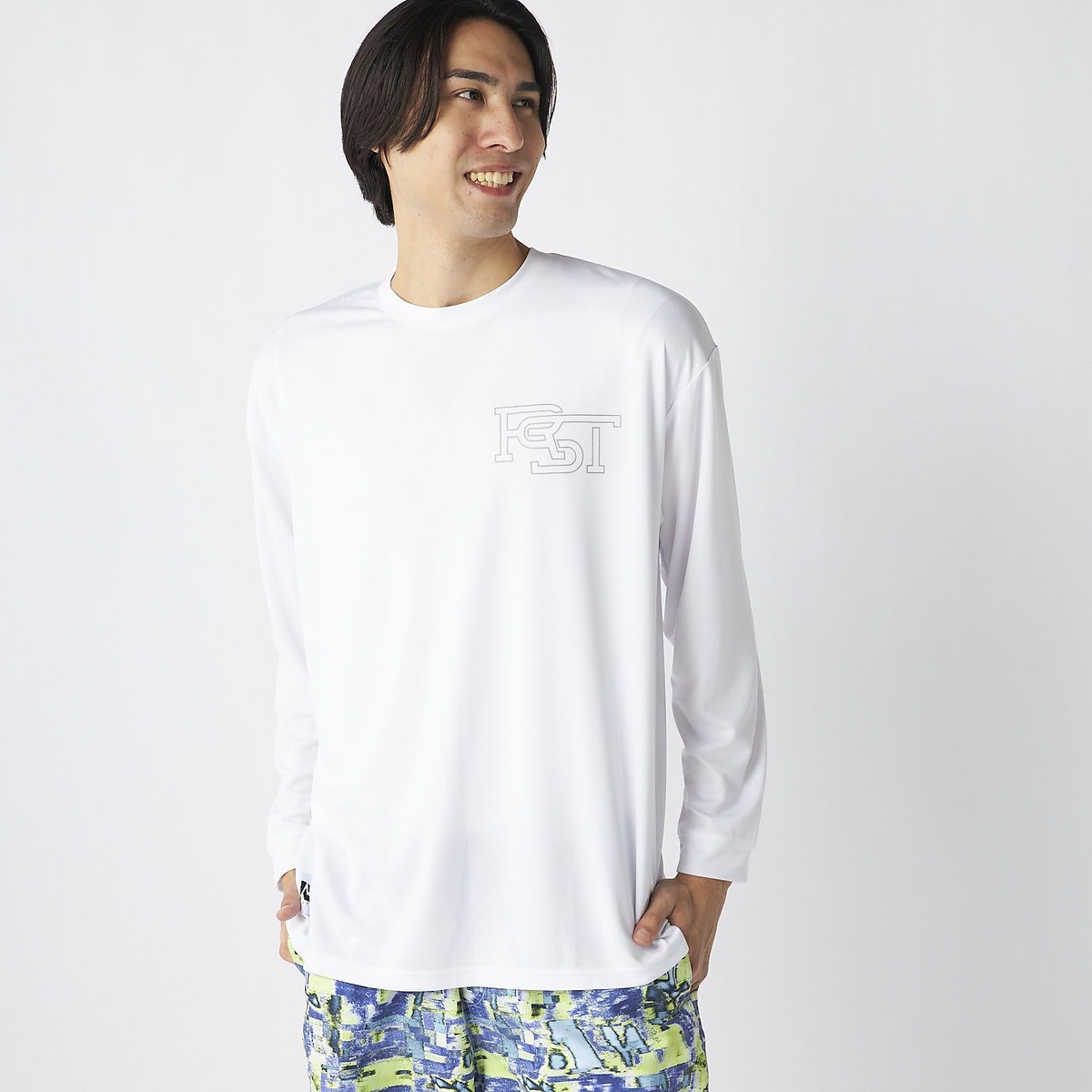 メンズRUSTYナガソデUVTシャツ