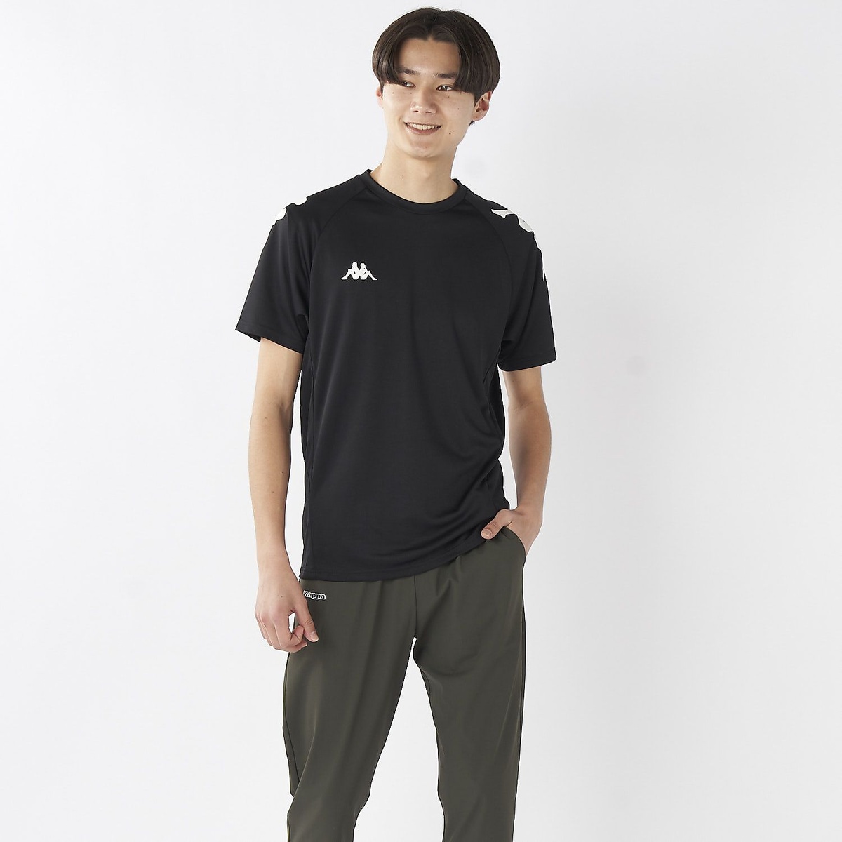 Kappa Jr 半袖オミニシャツ