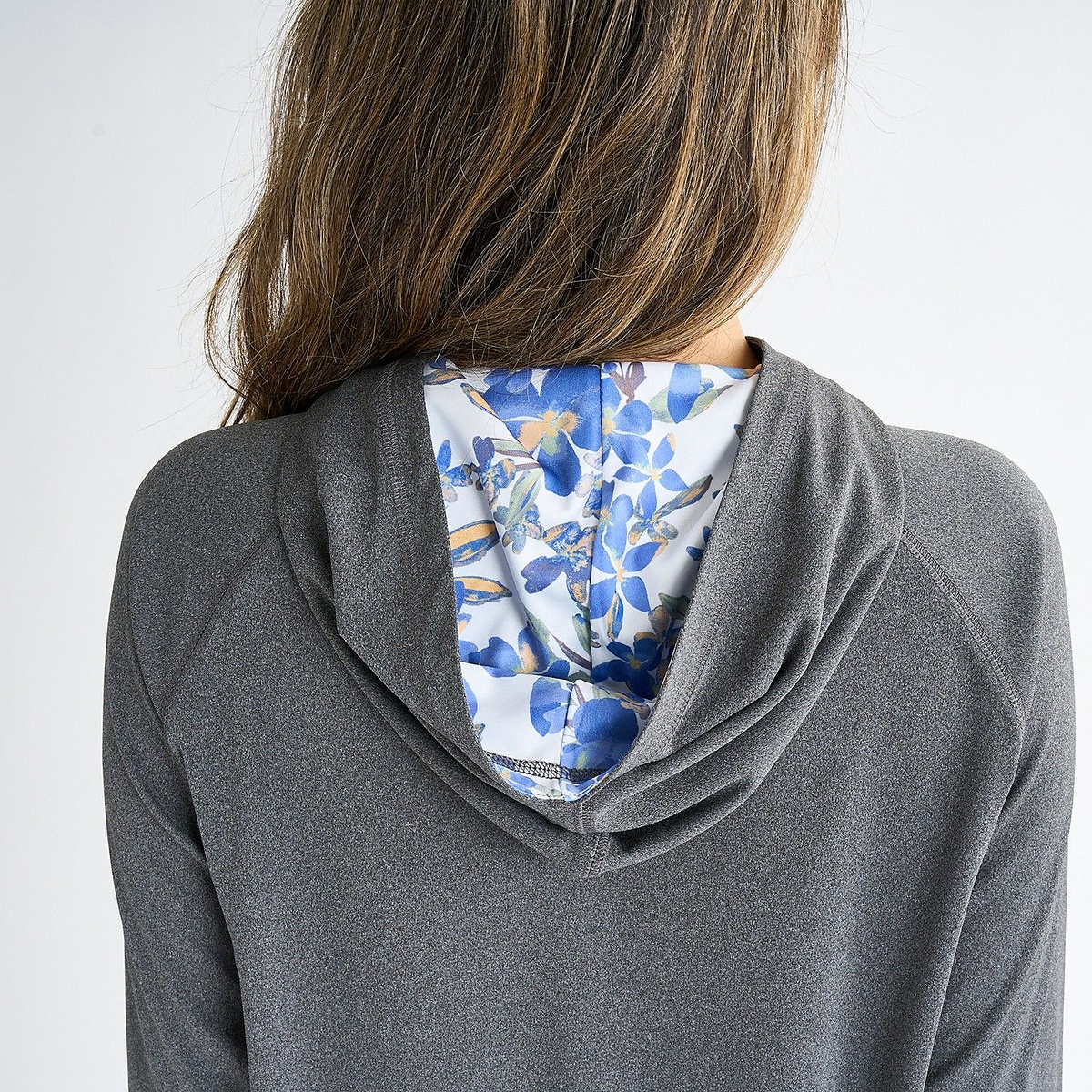 ARTSY FLORAL LOGO PARKA