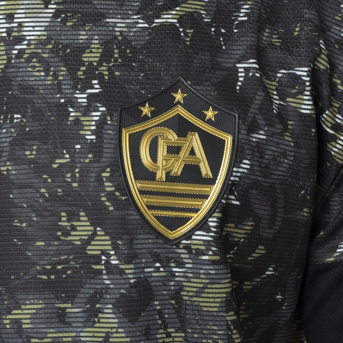 FCA グラフィックプラクティスシャツBLK　MIX