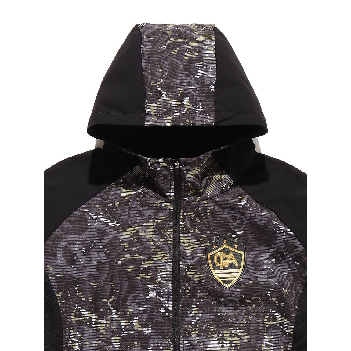 FCA ストレッチトレーニングジャケット　JrBLK　MIX