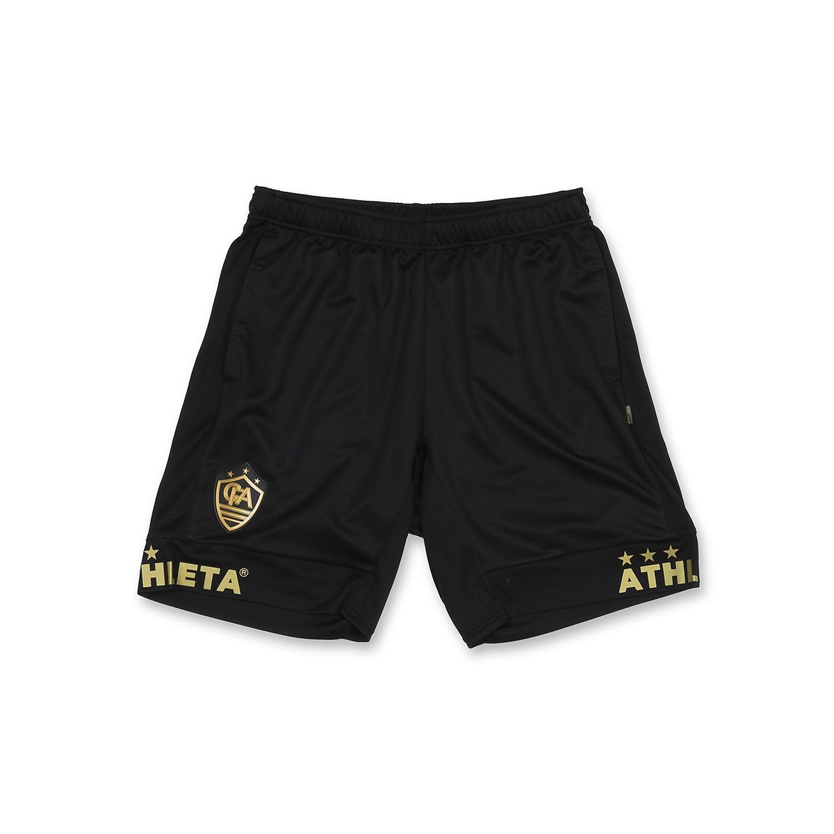 FCA ジャガードプラTシャツBLK