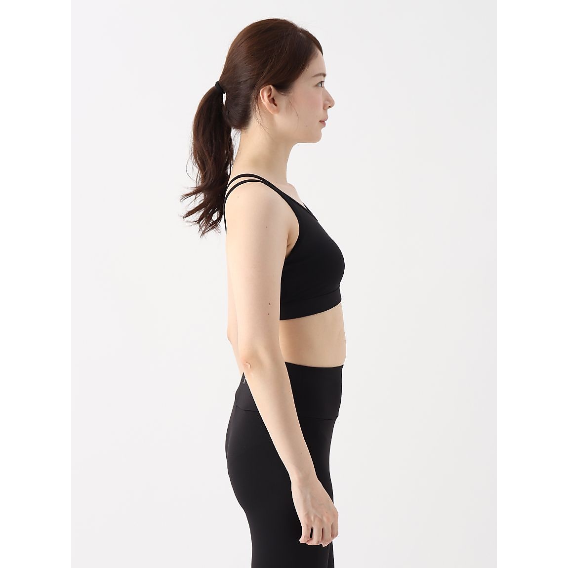 Real Stone ショートトップ BLK