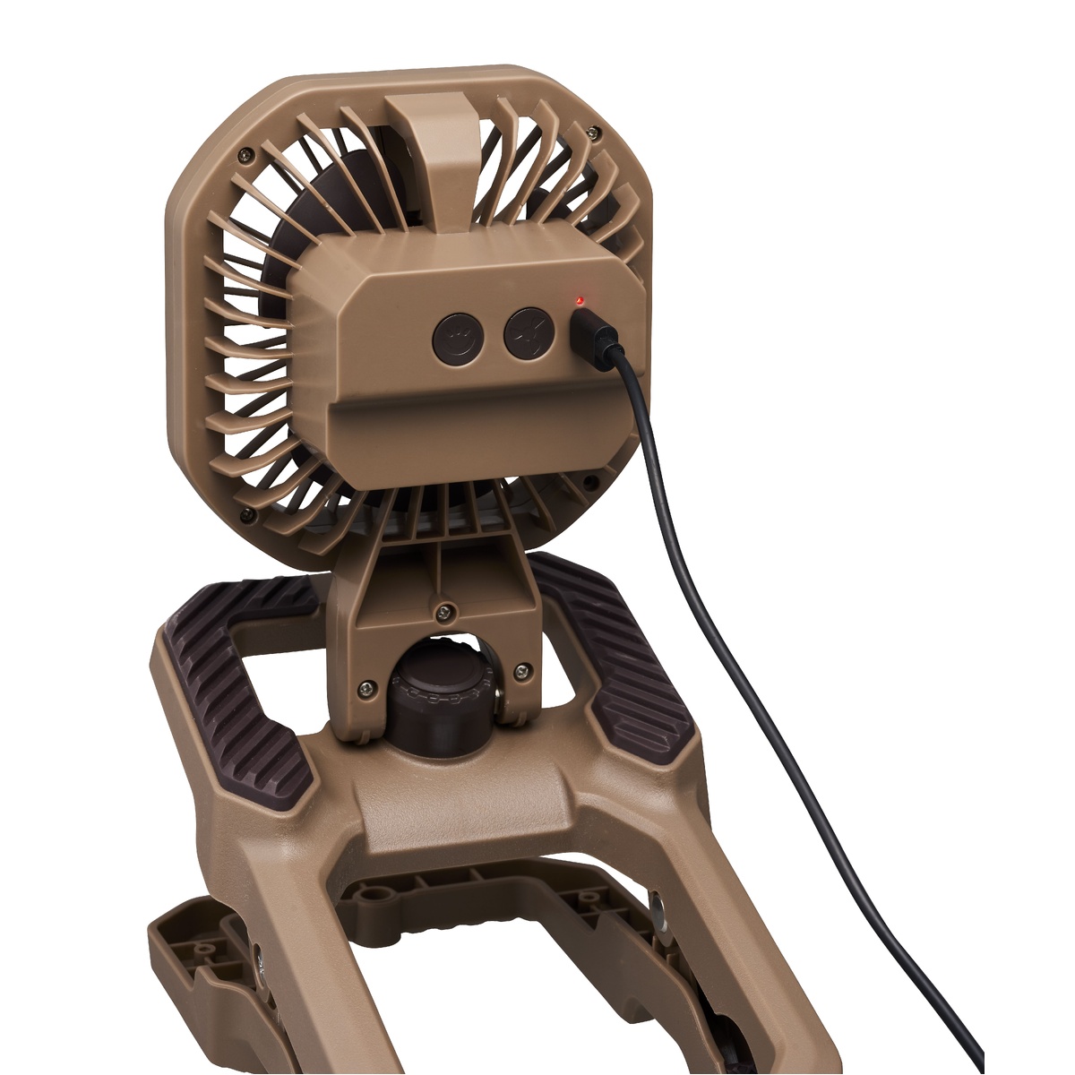 アウトドアクリップファンライト(ブラウン)