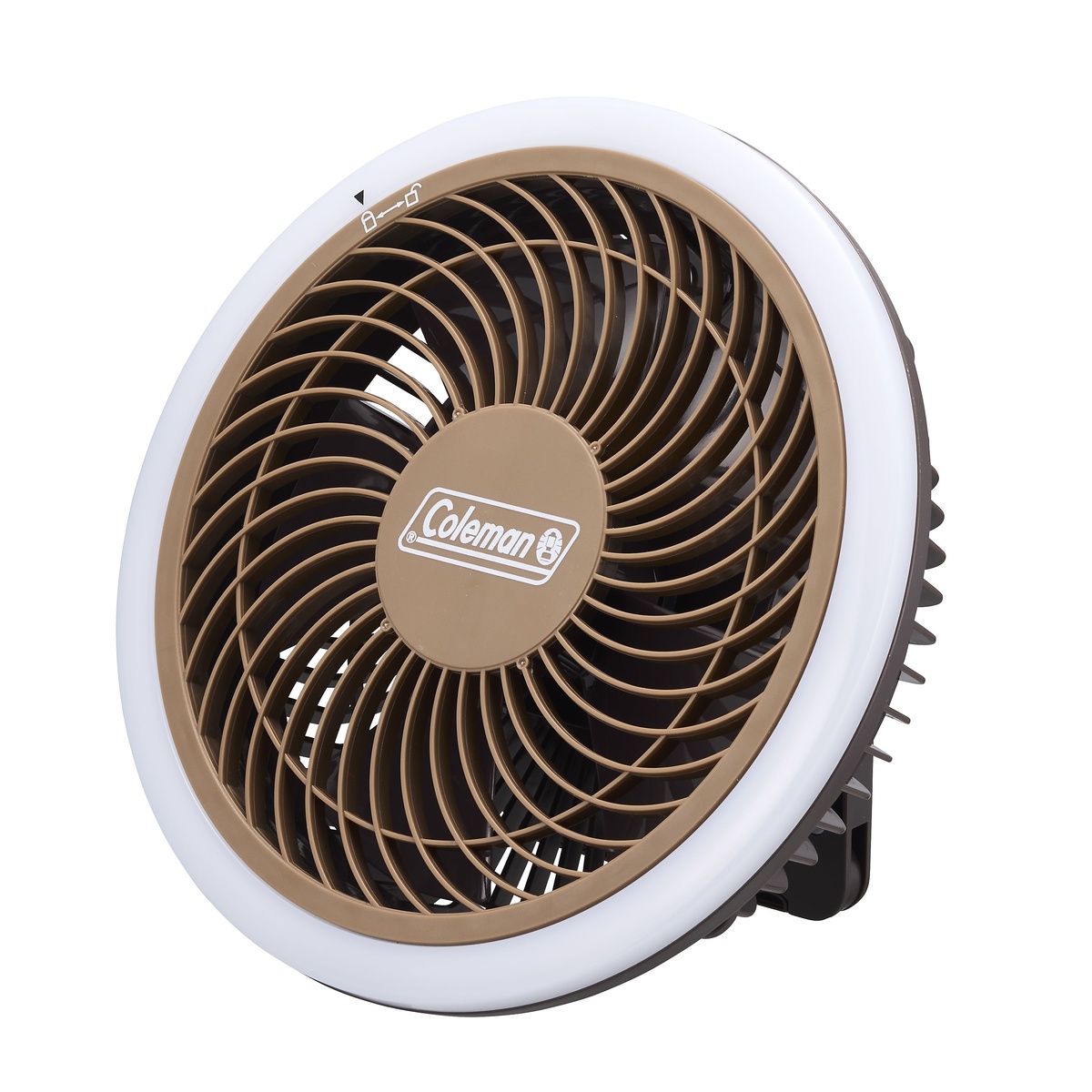 アウトドアマルチライトファン(ブラウン)