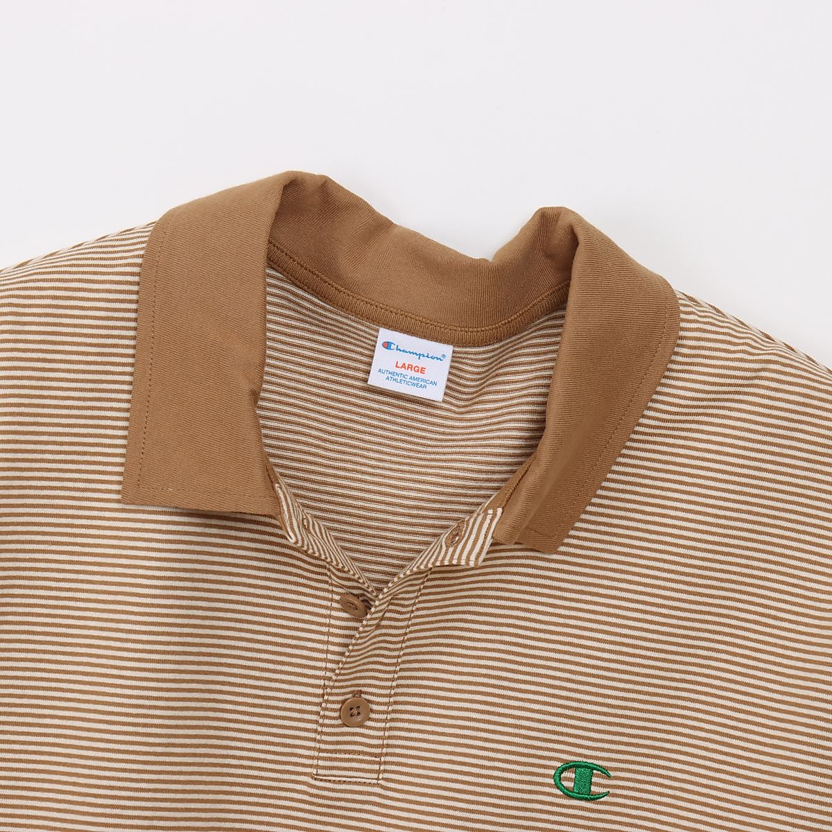 L/S BORDER POLO SHIRT