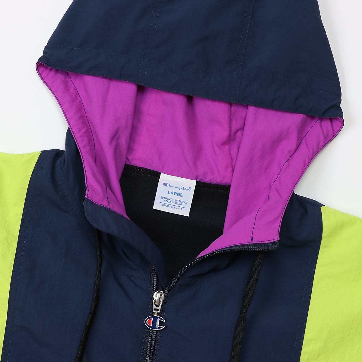 HOODED ANORAK JACKET