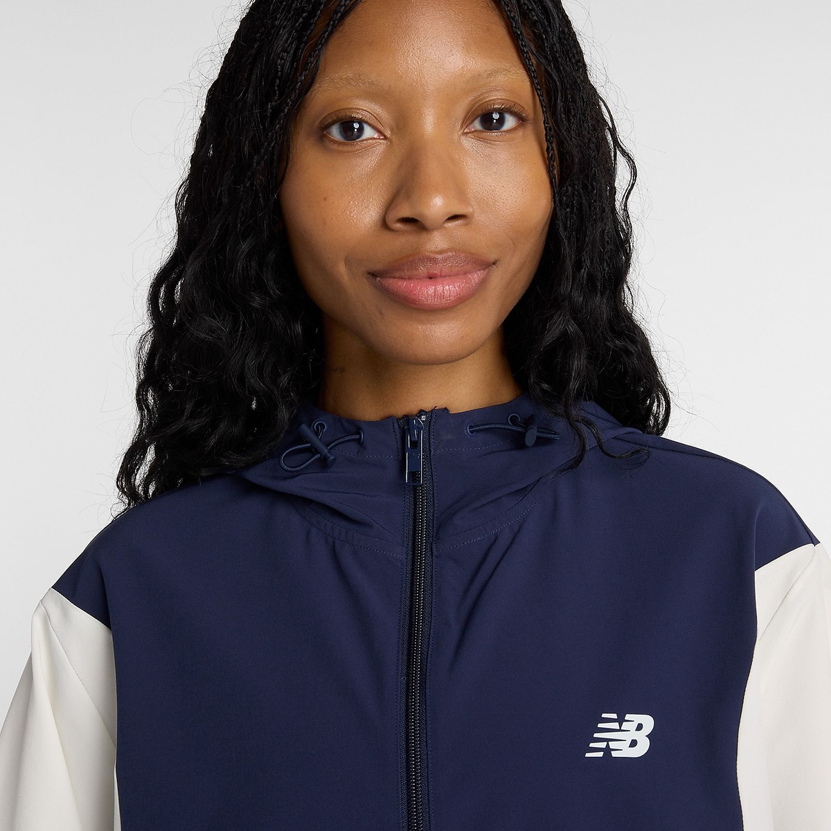 ウーブンフーデッドジャケット