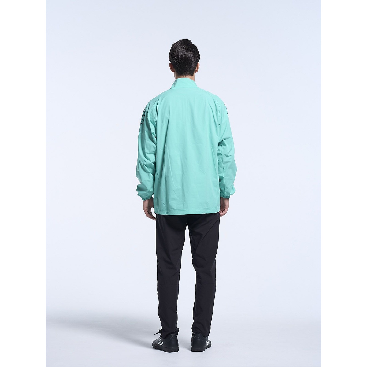 ハーフジップピステトップ