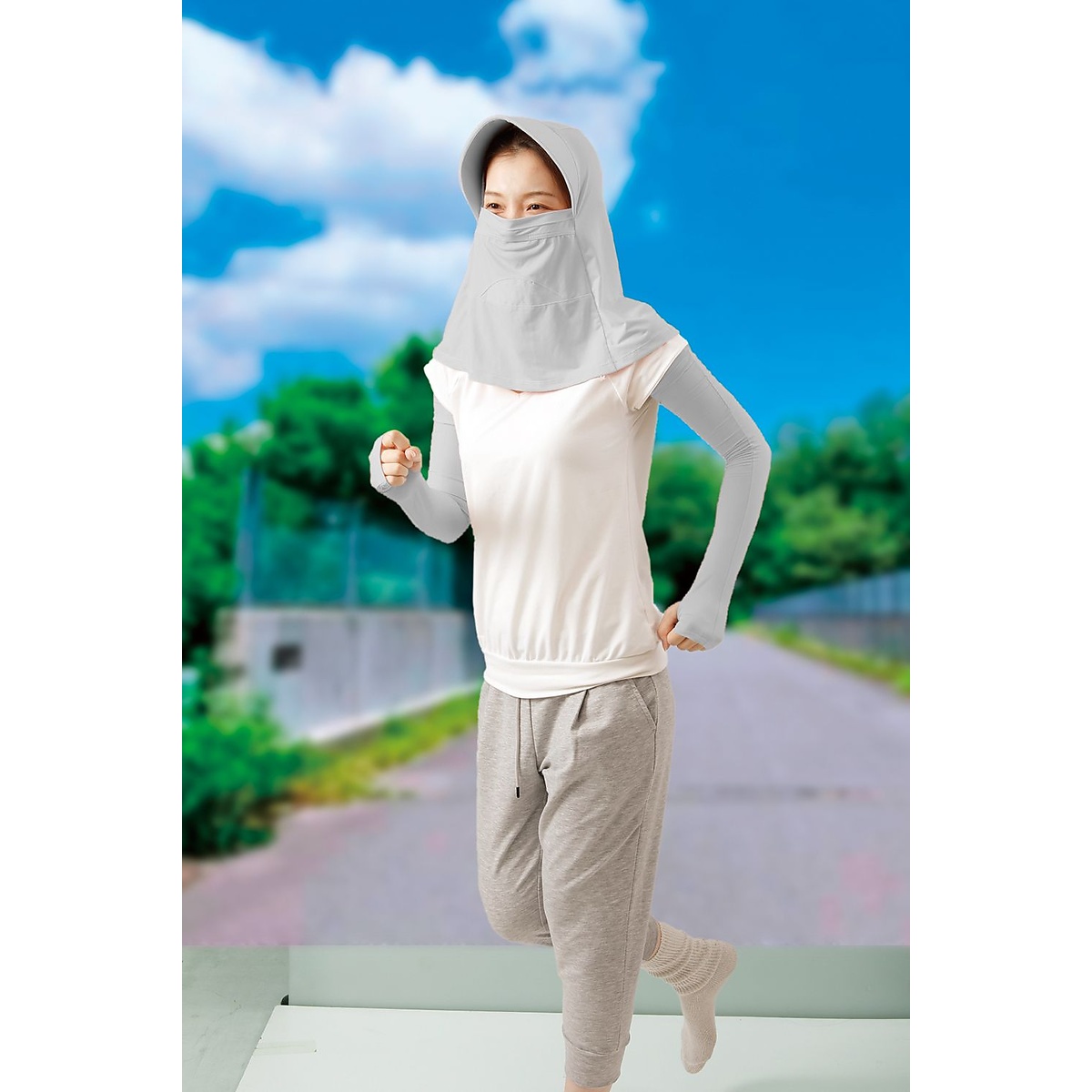 夏に差が出る　UVフード