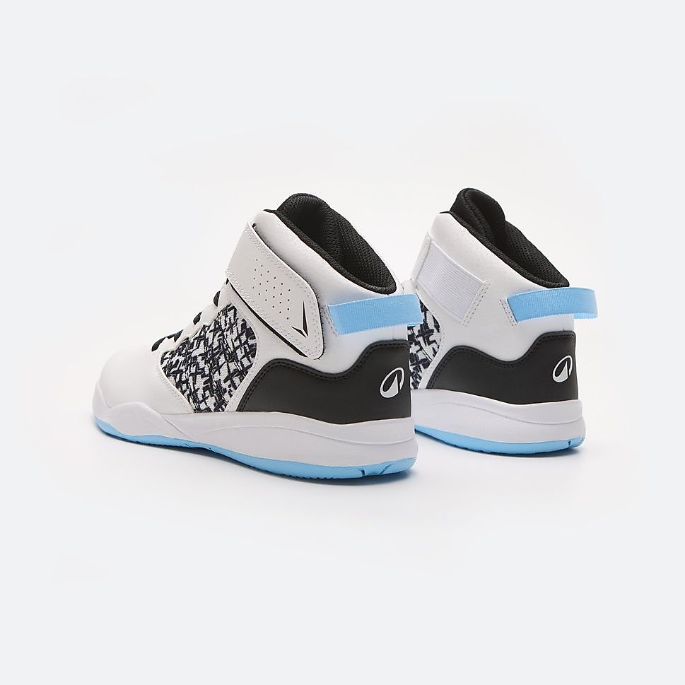 Decathlon キッズ バスケットボールシューズ 初級向 SE100 WHT