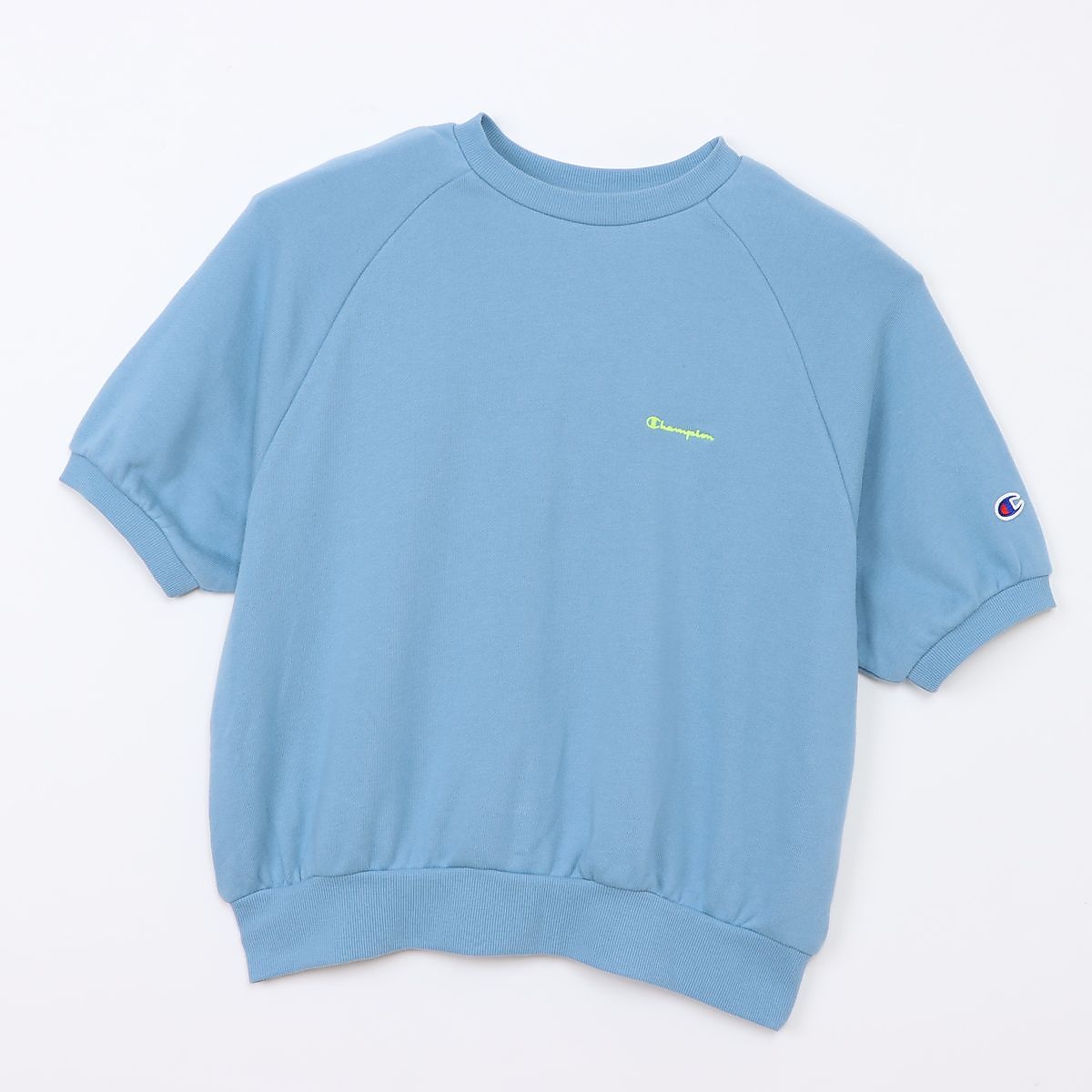 SHORT SLEEVE SWEATSHIRT