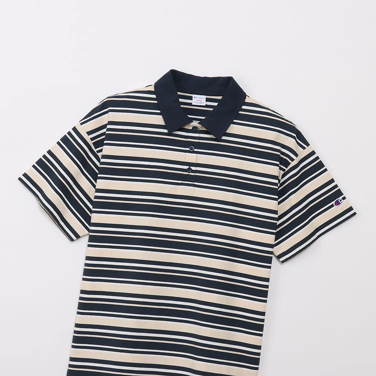 S/S BORDER POLO SHIRT