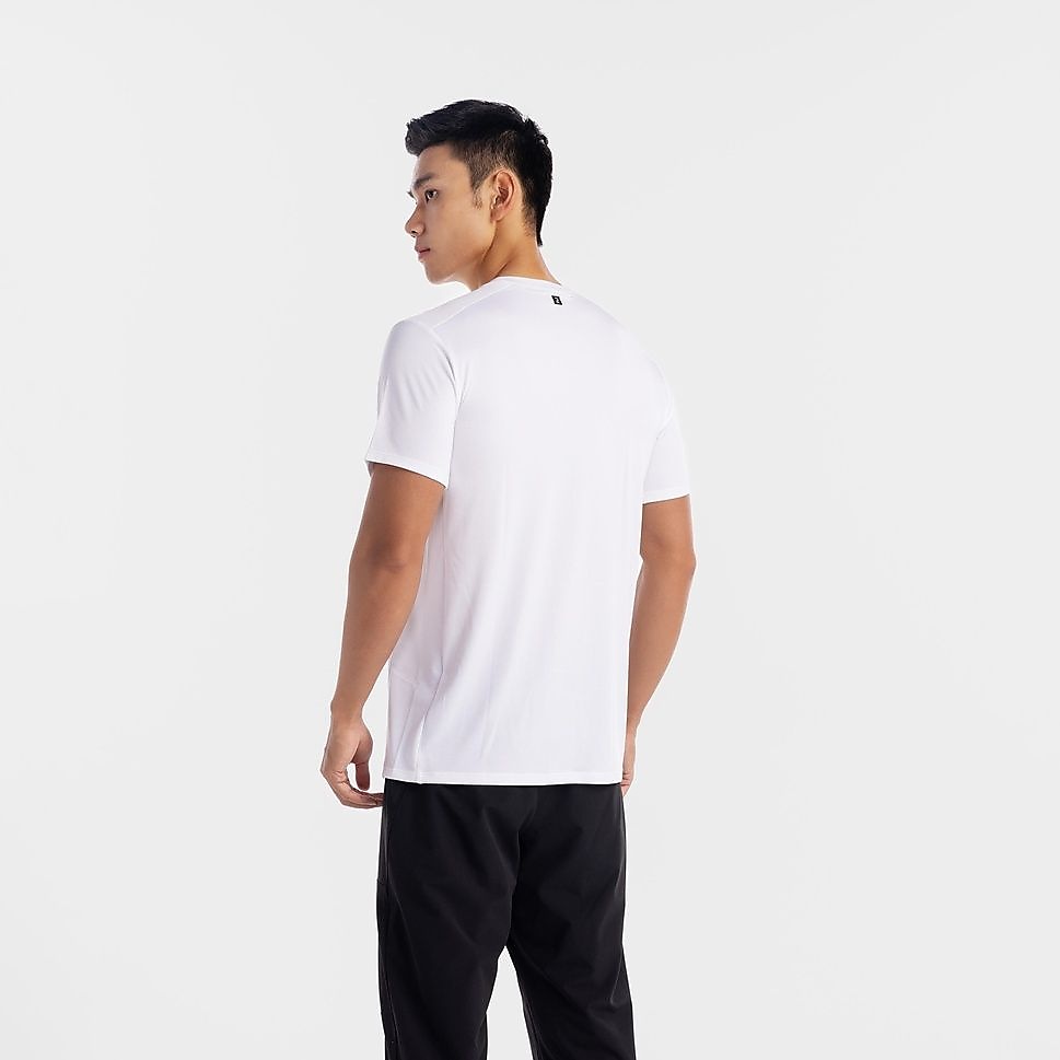 Decathlon メンズ半袖Tシャツ100 ジム・フィットネス WHT