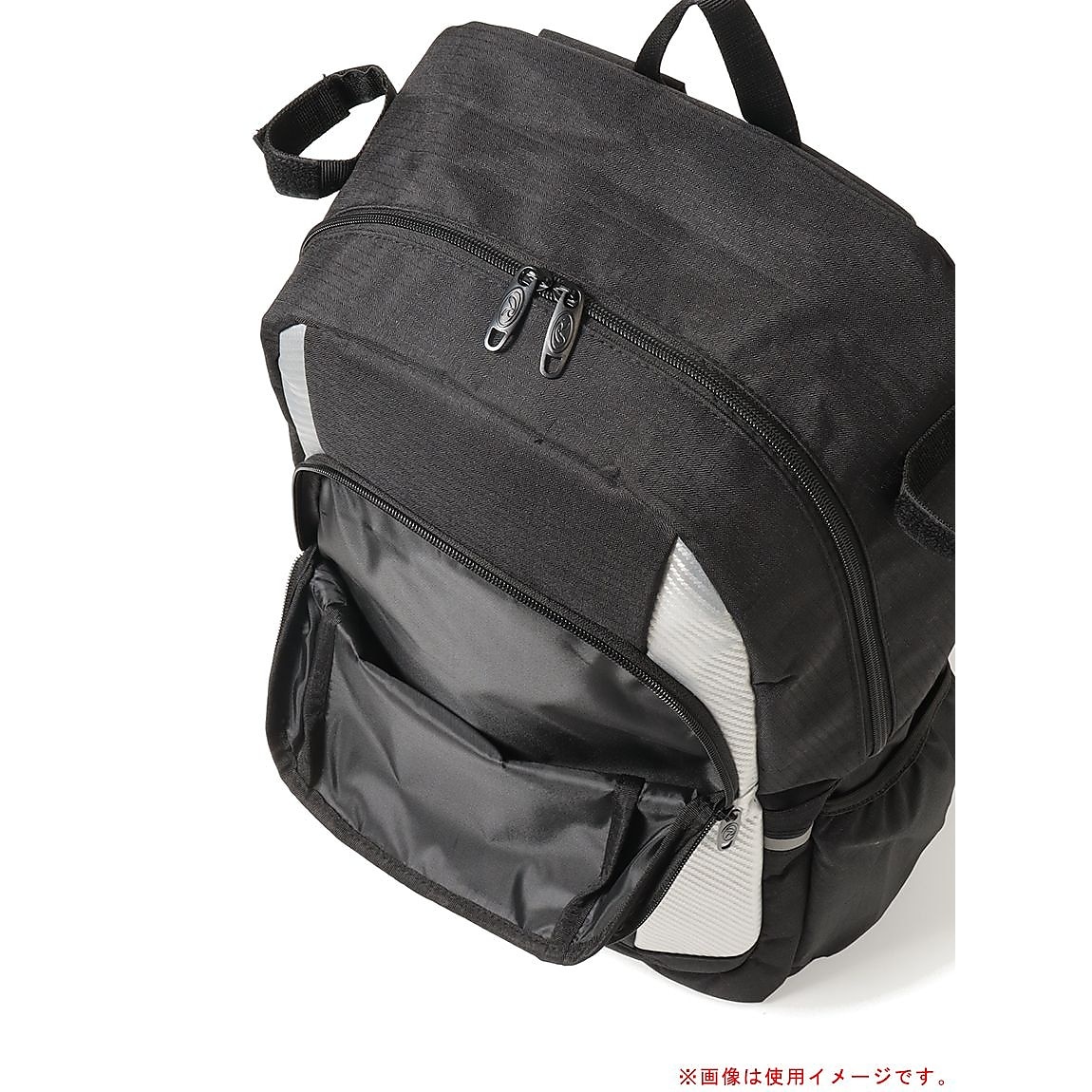 ジュニアバックパック 33L ブラック/シルバー