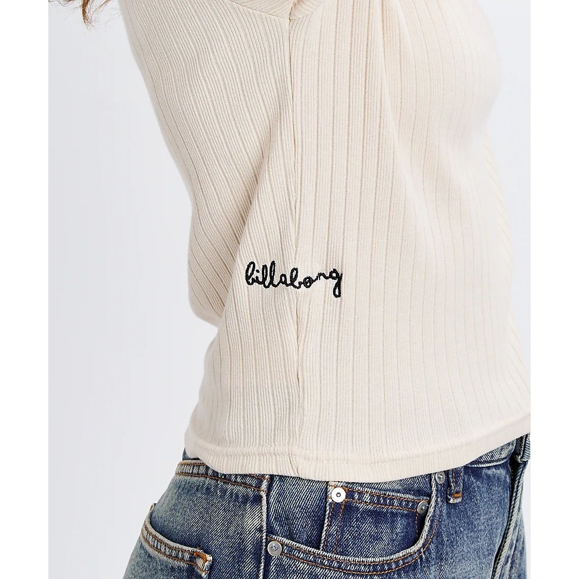 2WAY BABY FIT RIB TEE