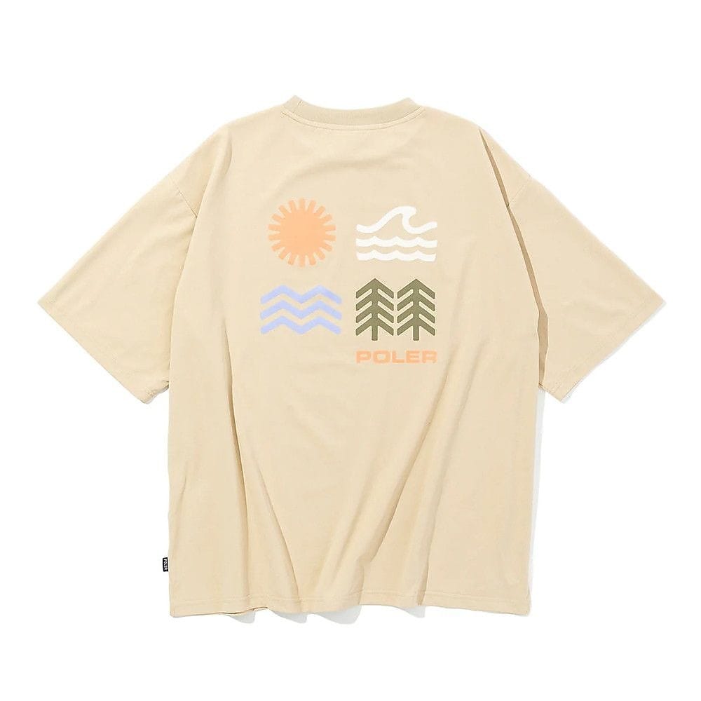PL ELEMENT Q TEE BEIGE