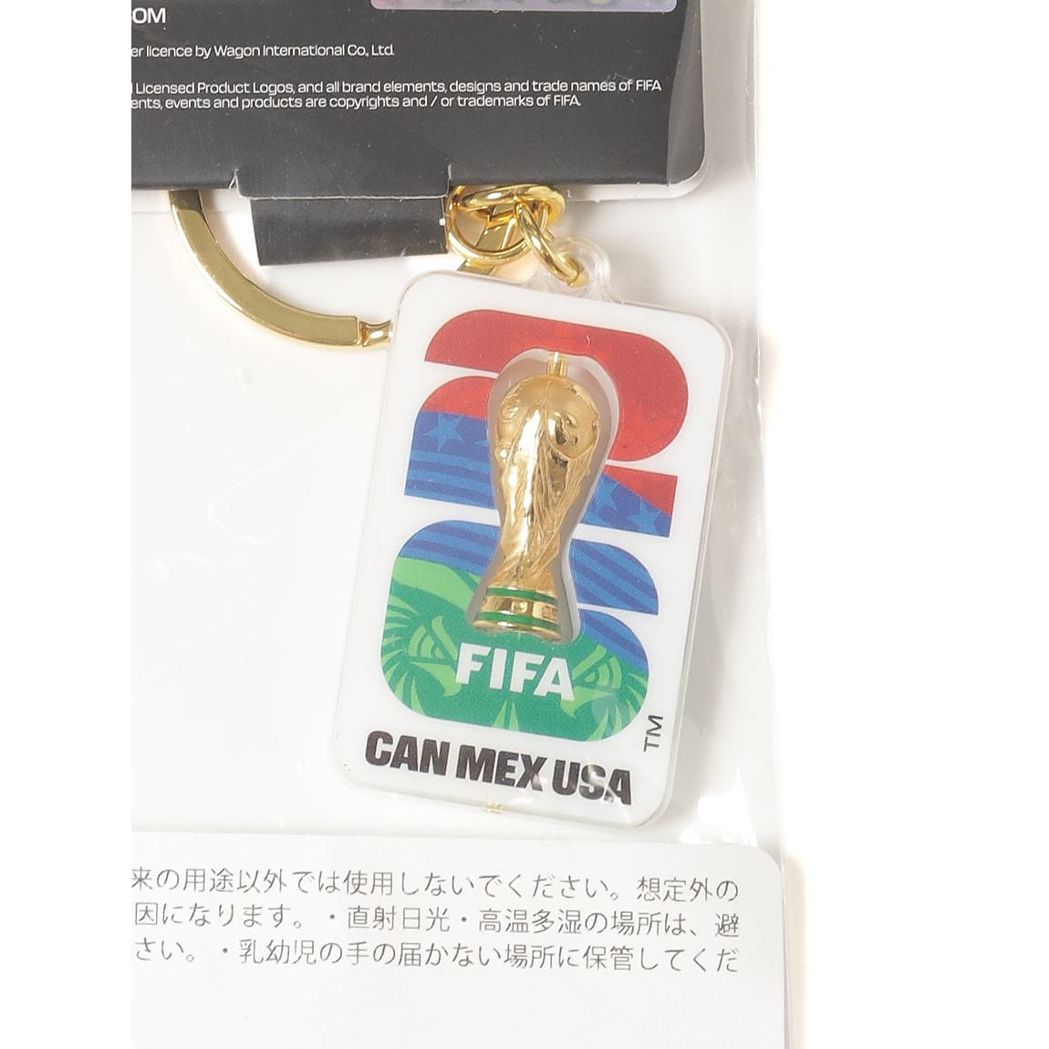 3D Rotating Trophy & Host Countries Keychain
