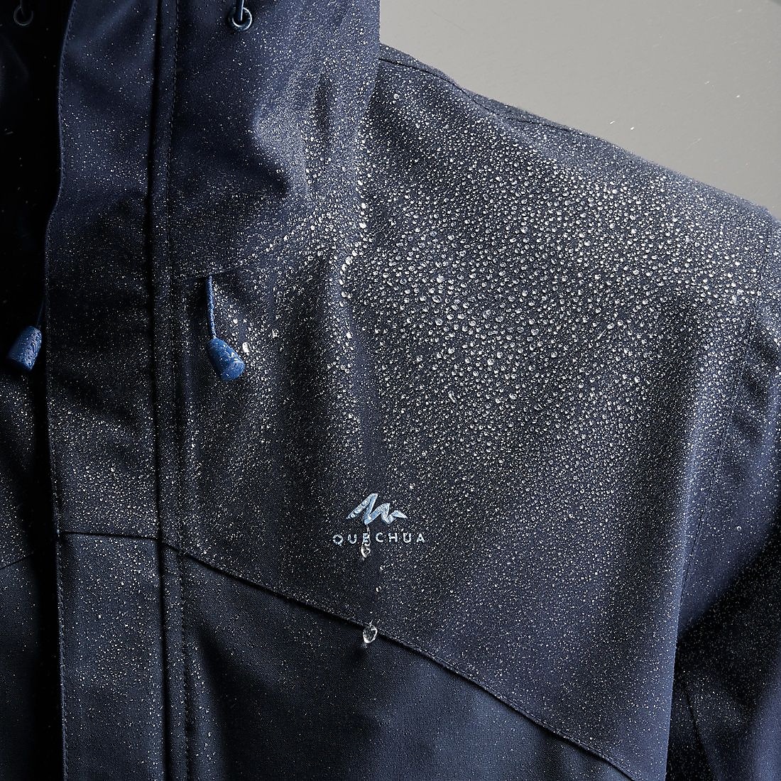 Decathlon メンズ 防水ジャケット MH150 NVY