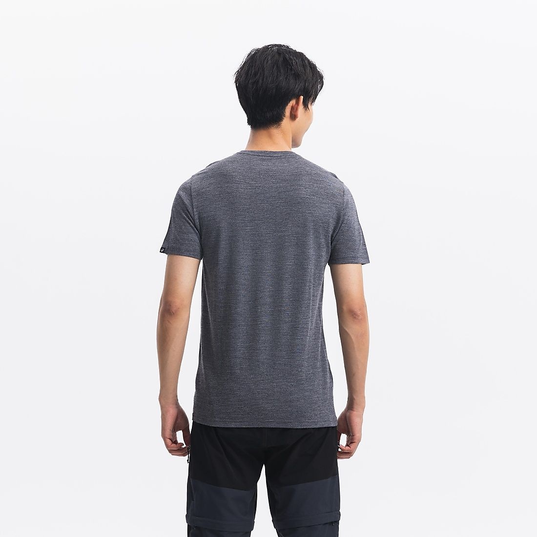 SIMOND メンズ TシャツCN TS 500 WOOL HEATHER GRY