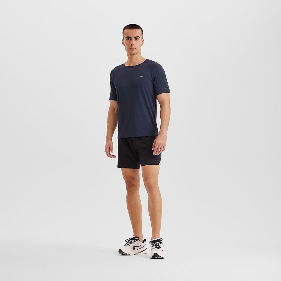 KIPRUN メンズTシャツ RUN 500 COOL DRY NVY