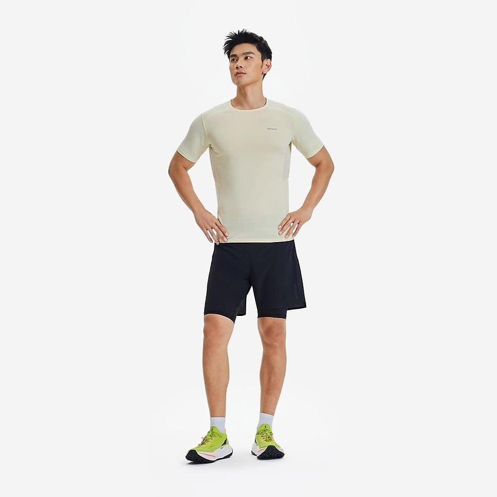 KIPRUNメンズTシャツRUN900 LIGHT YEL