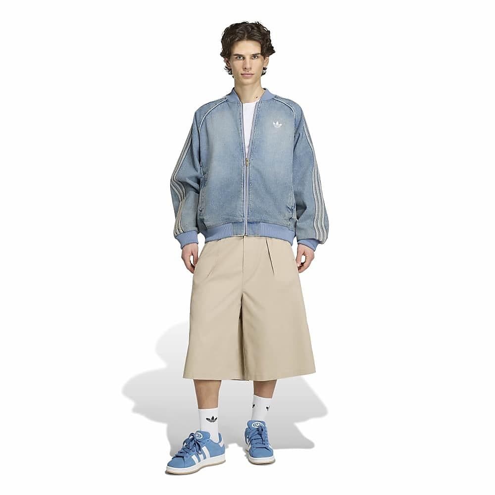 SST ADICOLOR DENIM TRACKTOP LIGHT WASH