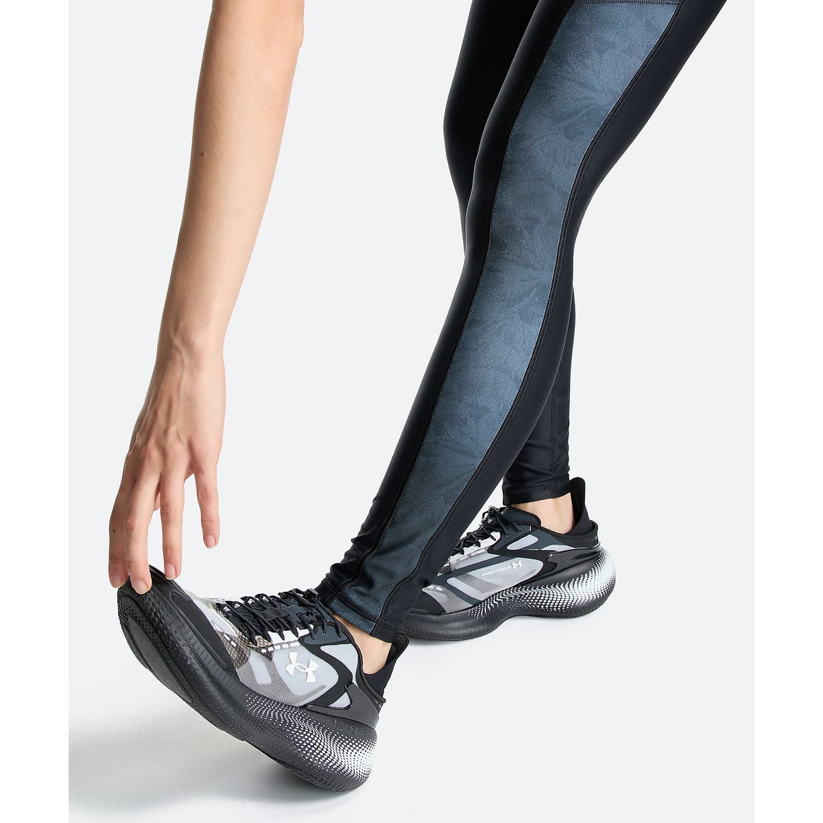 UA HEATGEAR PRINT LEGGINGS