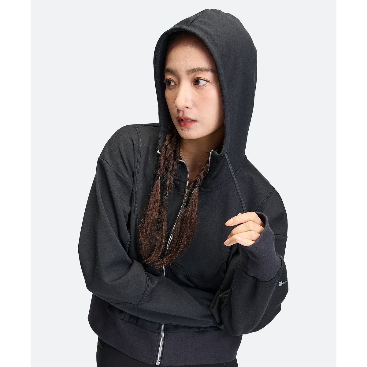 UA PERFORMANCE LIGHTWEIGHT SWEAT FULL-ZIP HOODIE