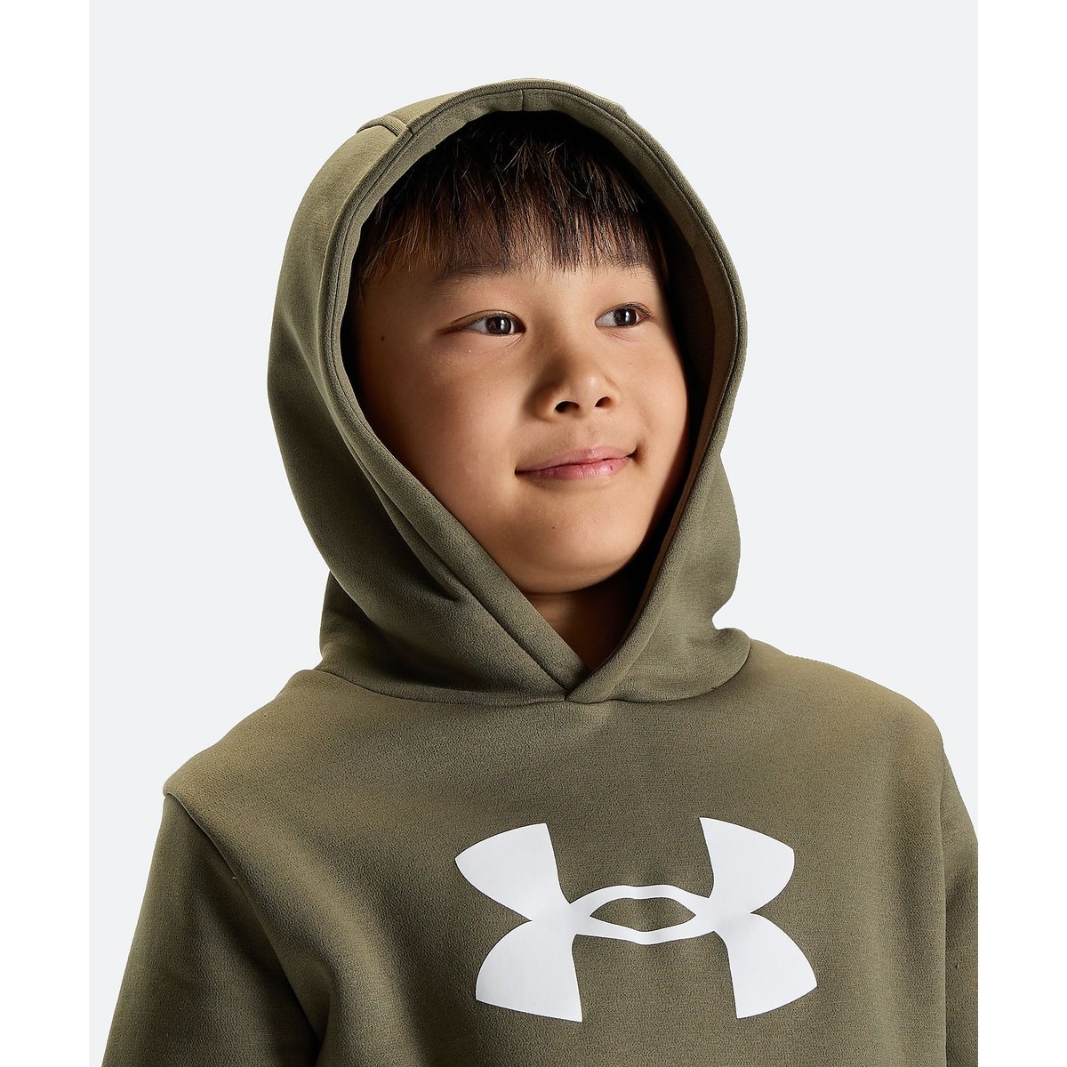 UA ARMOUR FLEECE BIG LOGO HOODIE