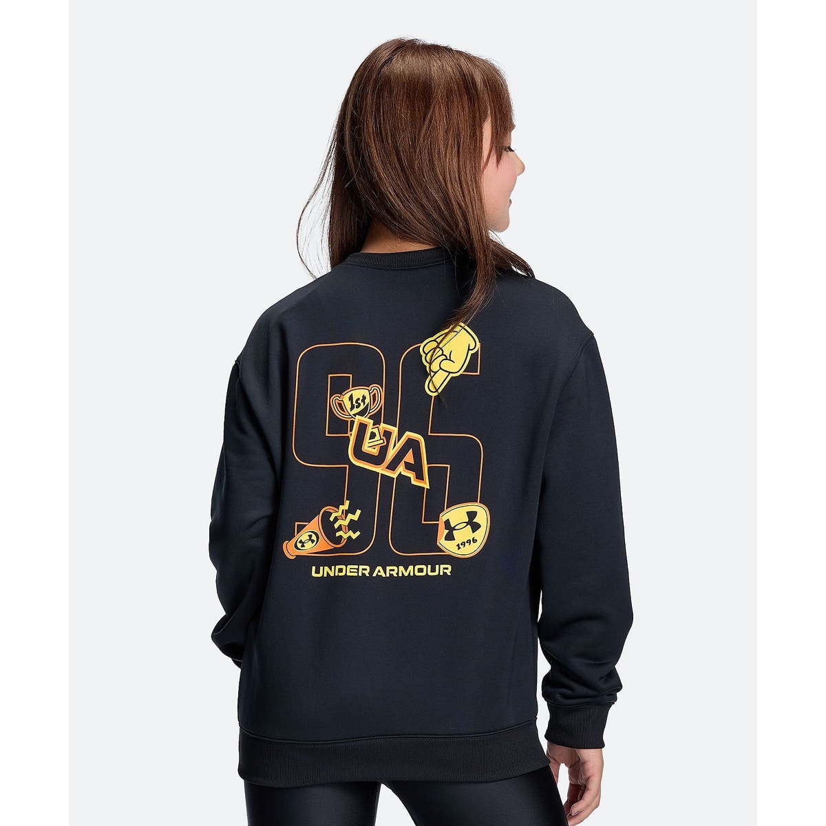 UA RIVAL LIGHTWEIGHT TERRY OVERSIZED CREW