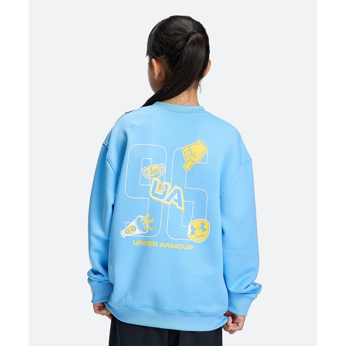UA RIVAL LIGHTWEIGHT TERRY OVERSIZED CREW