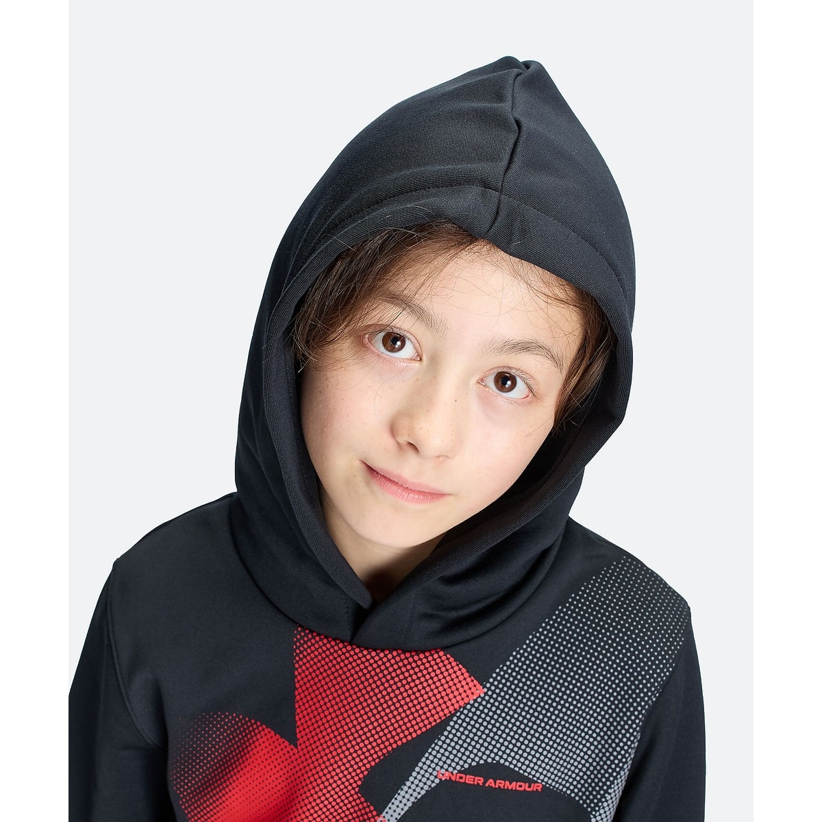 UA TECH TERRY SUPER BIG LOGO HOODIE