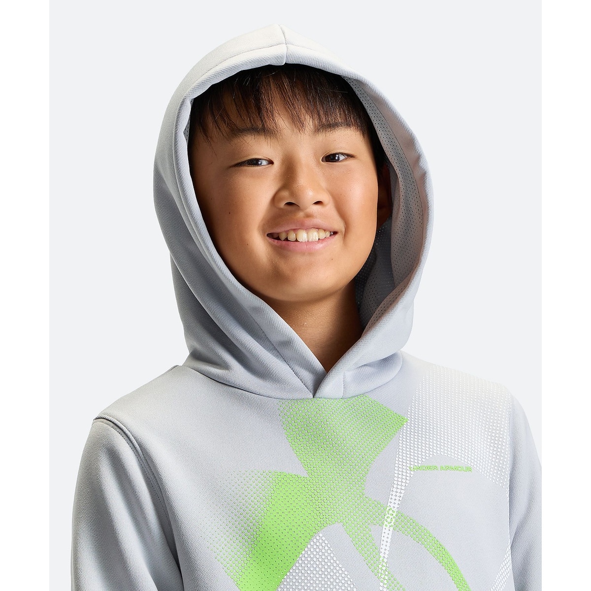 UA TECH TERRY SUPER BIG LOGO HOODIE